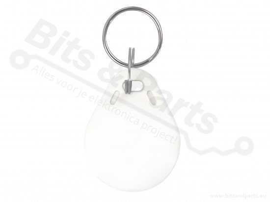 RFID Tag / Sleutelhanger 125KHz EM4100 Wit